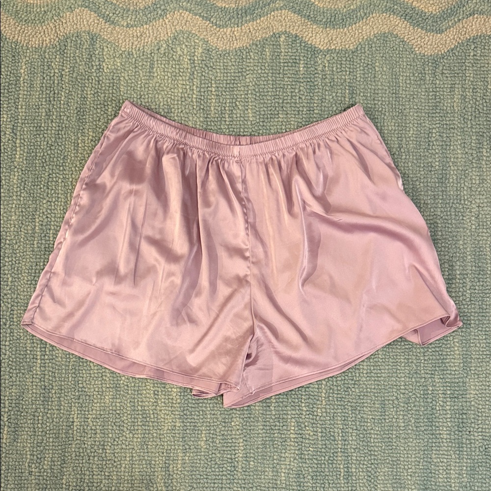 Daily Drills Silky Lavender Shorts